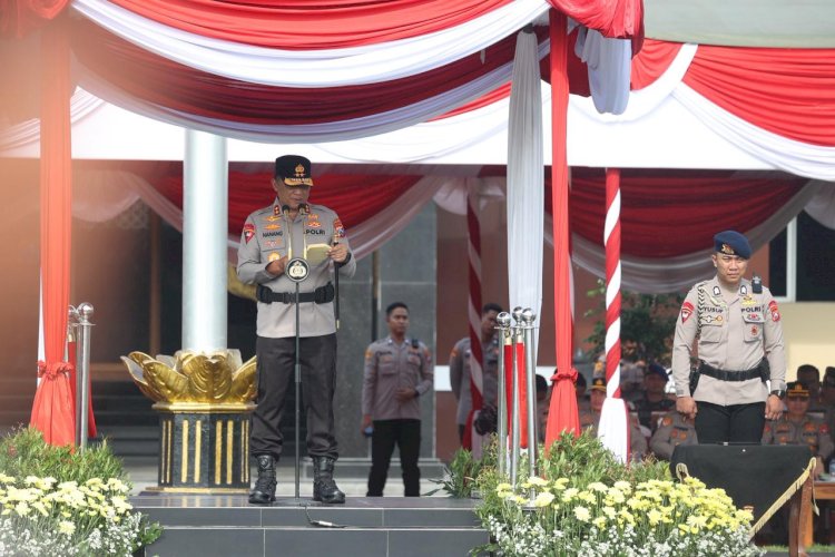 Kapolda Jatim Pimpin Apel Satgas Premanisme